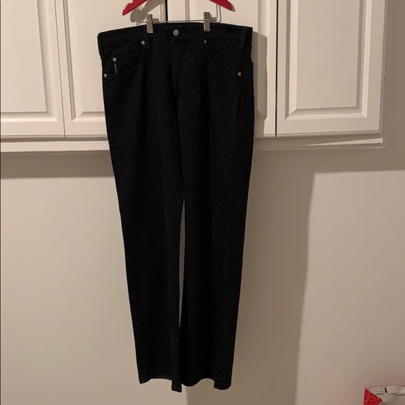 Black Armani Jeans Men’s Pants - Picture 1 of 4